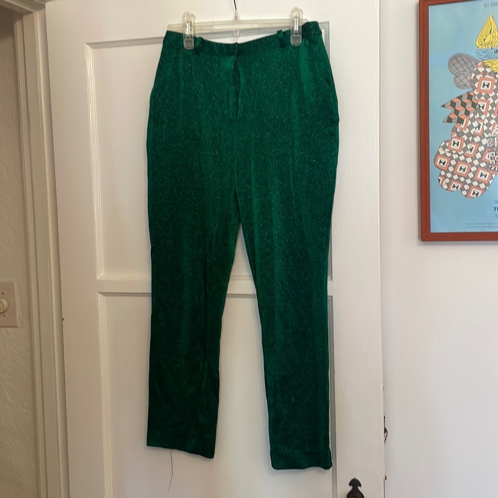 Opening Ceremony sparkly high-waist pants